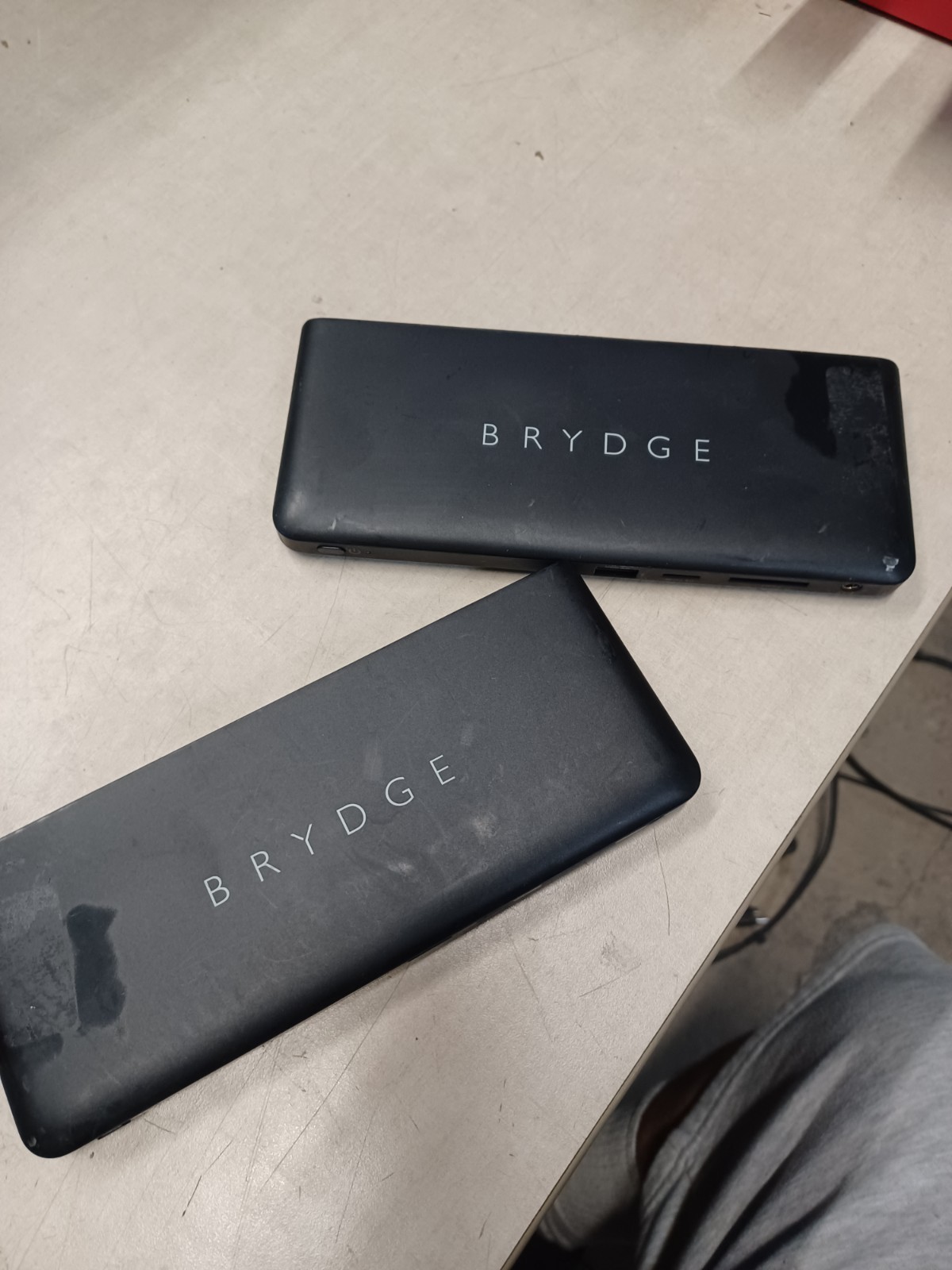 LOT OF 2 BRYDGE STONE C USB-C UNIVERSAL DOCKING STATION - (BRYSTONECBB)