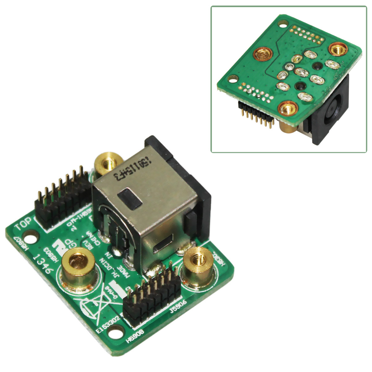 1X DC Power Jack in Button Board For Asus ROG G750 2014 G751JZ-T4023H G750JH New