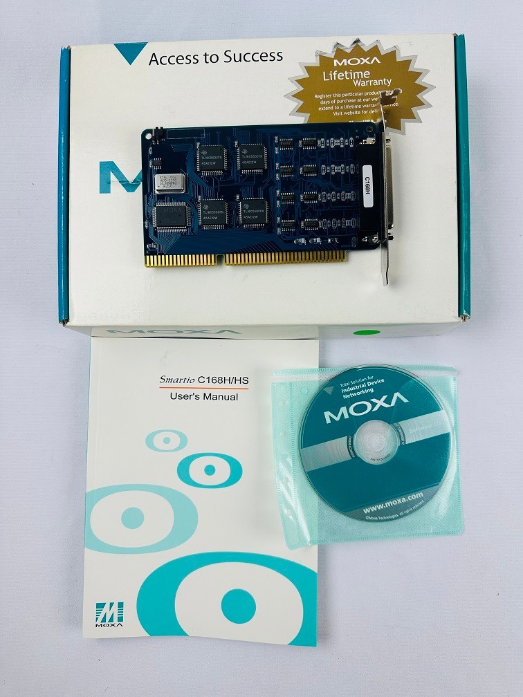 Moxa C168H 8-Port RS-232 ISA Serial Board