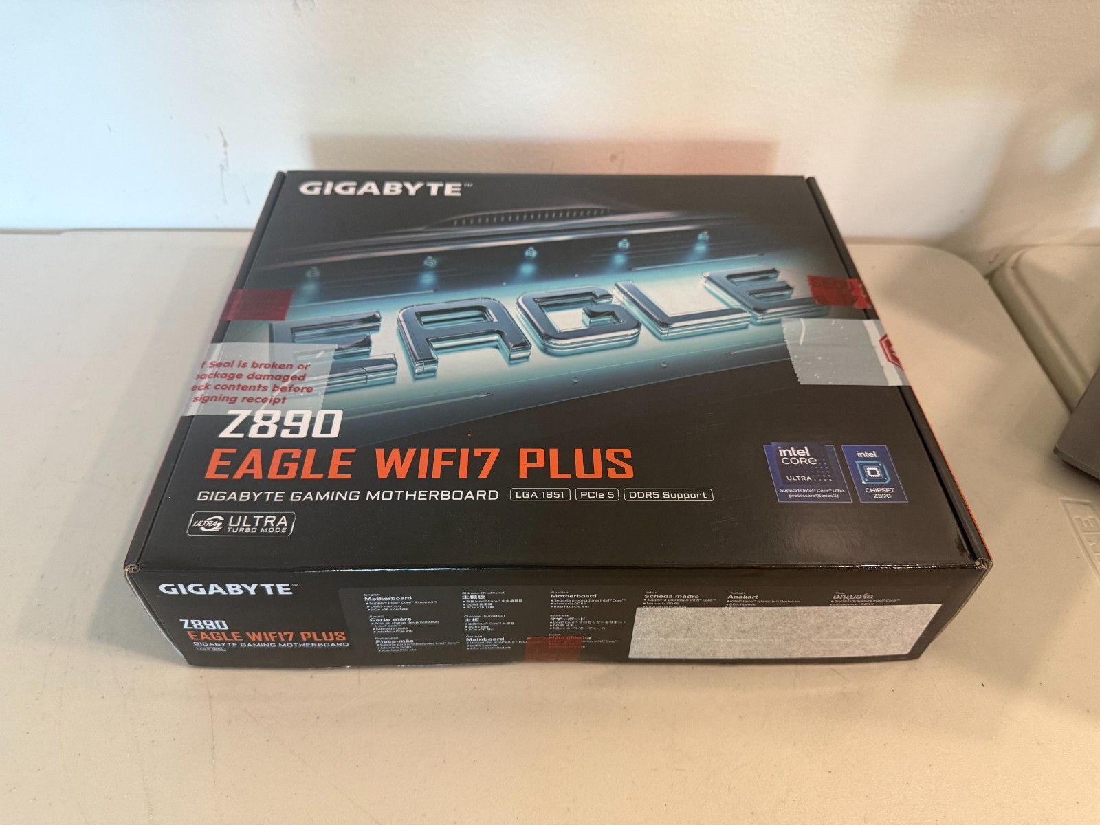 Gigabyte Z890 EAGLE WIFI7 PLUS Intel LGA 1851 ATX Motherboard - BRAND NEW