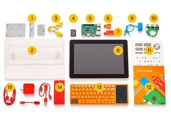 KANO Kit 2017 Make A Computer - Multicoloured BEST FOR SCHOOL / STARTUPS in EDUC
