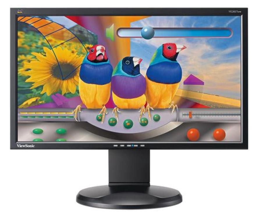 VIEWSONIC VG2027WM 20" Widescreen LCD Monitor - NOT IN ORIG. BOX