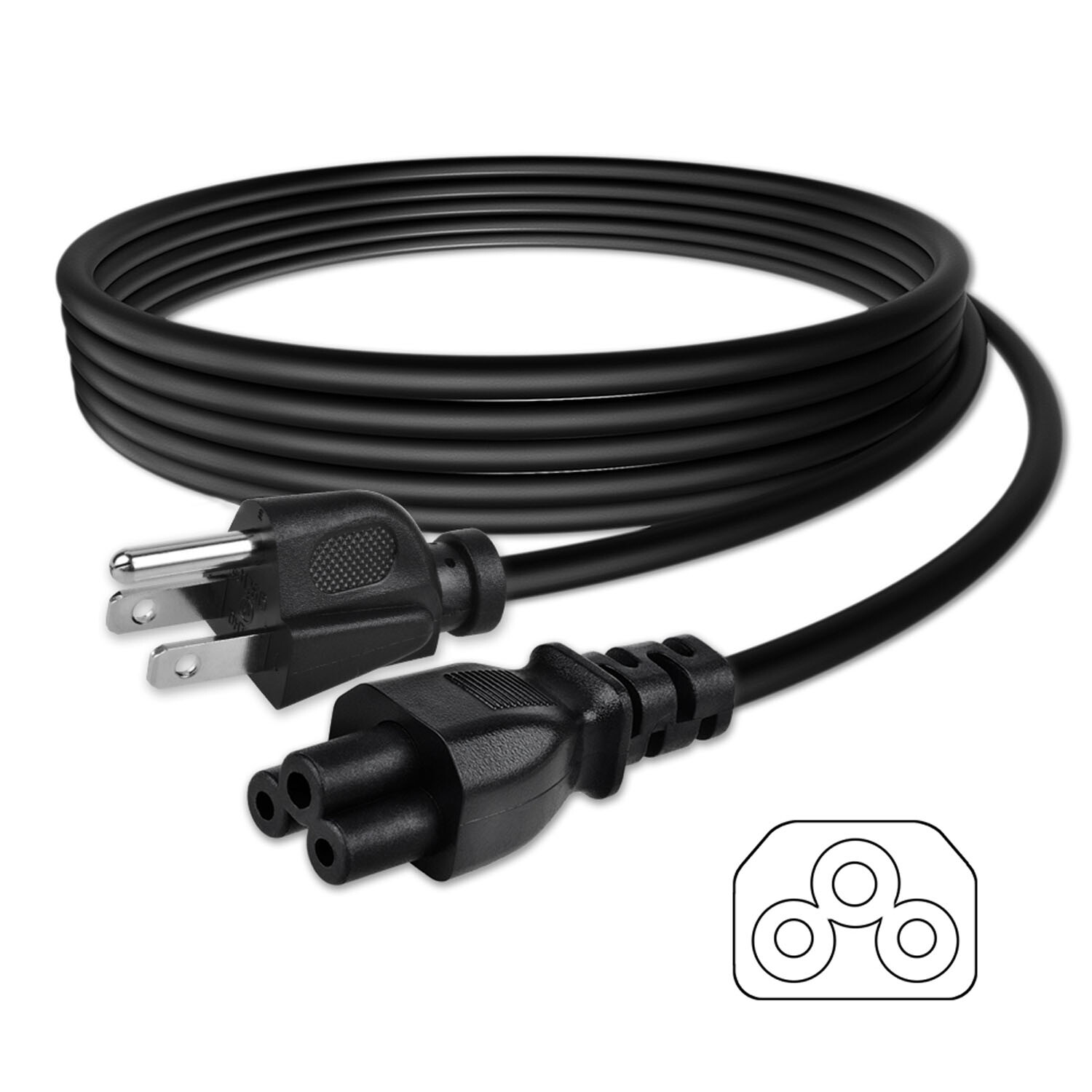 6ft UL AC Power Cord for Epson WorkForce Pro WF-7840 Wide-format AiO Printer US