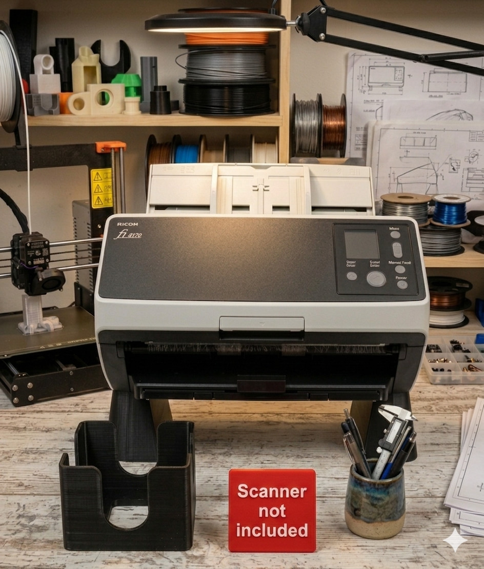 Card Scanner RISERS and CARD CATCH BIN for Fujitsu fi-8170 Scanner