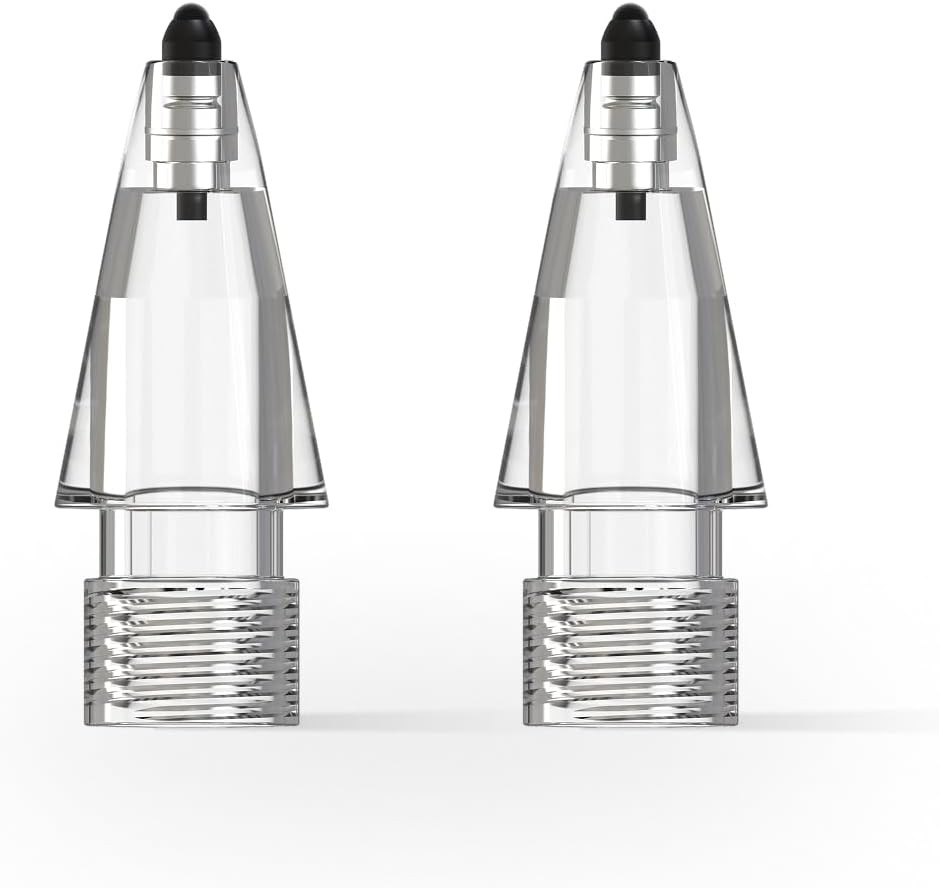 Air-Flex Tips Softer Tips 2 Pack for Apple Pencil, Quieter Ipad Pencil Pro Nibs