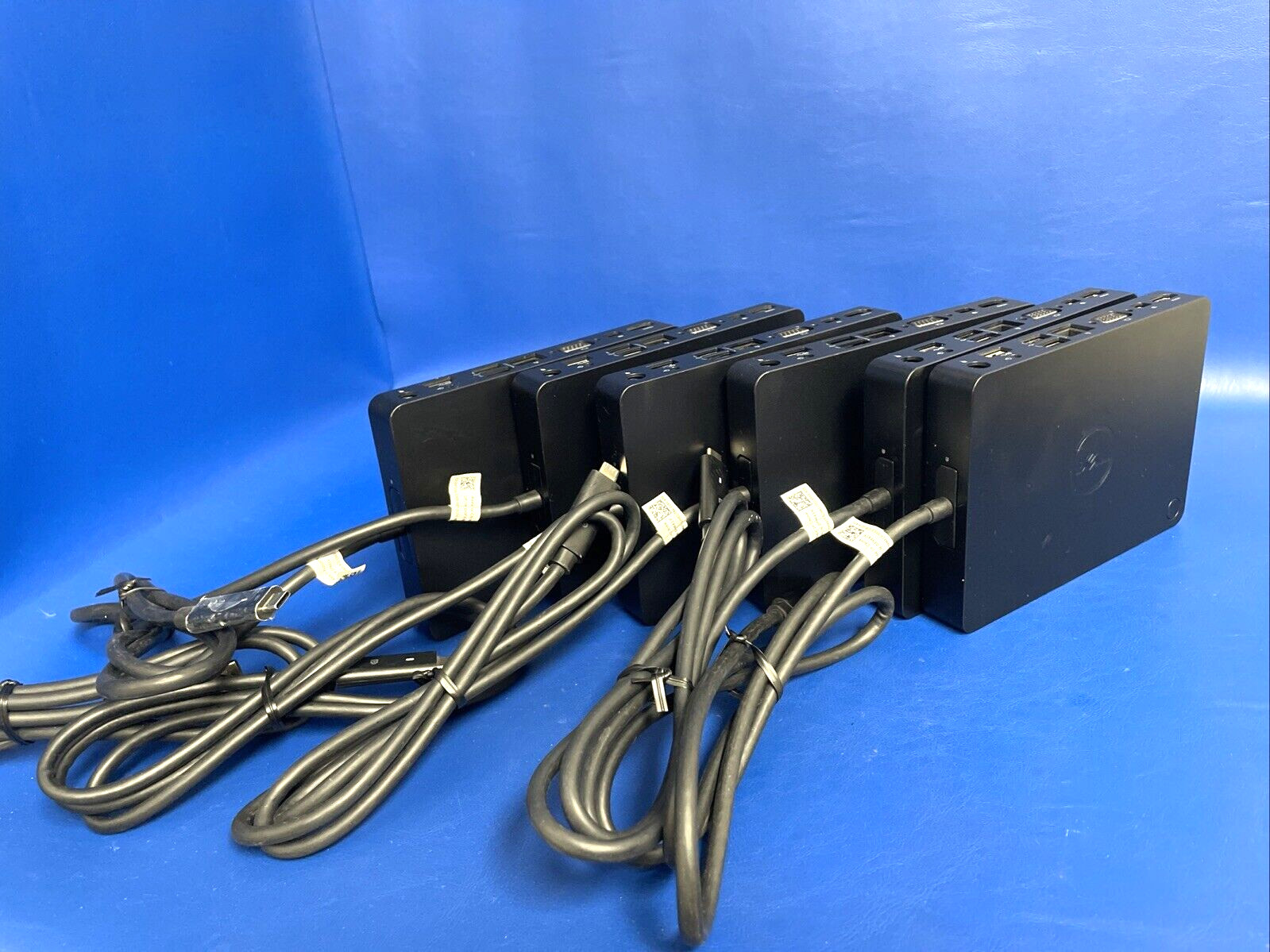 LOT OF 6X Dell K17A001 WD15 USB-C USB 3.0 Laptop Docking Station* TESTED *