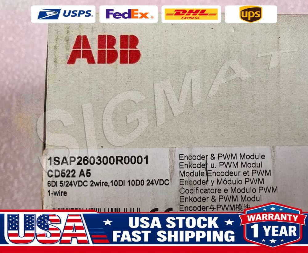 ABB PLC 1SAP260300R0001 WITH ONE YEAR WARRANTY FAST SHIPPING 1PCS NIB