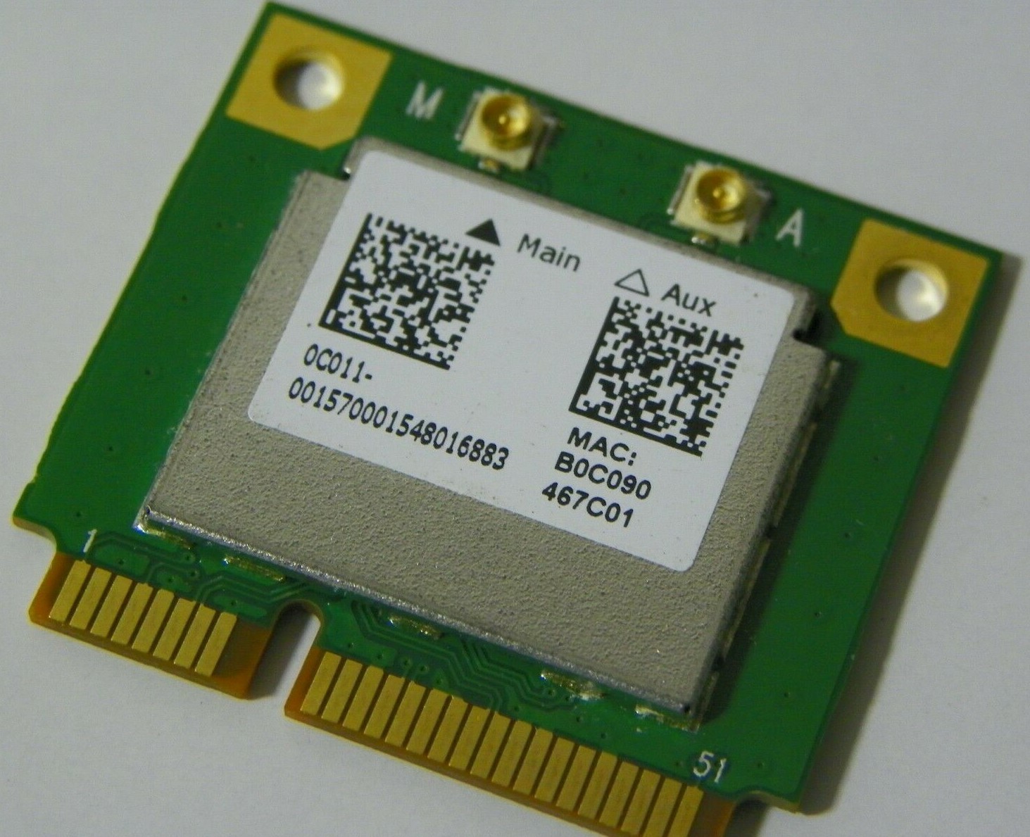 Asus 0C011-00157000 802.11a/b/g/n/ac WLAN Bluetooth 4.0 PCIe Half RTL8821AE