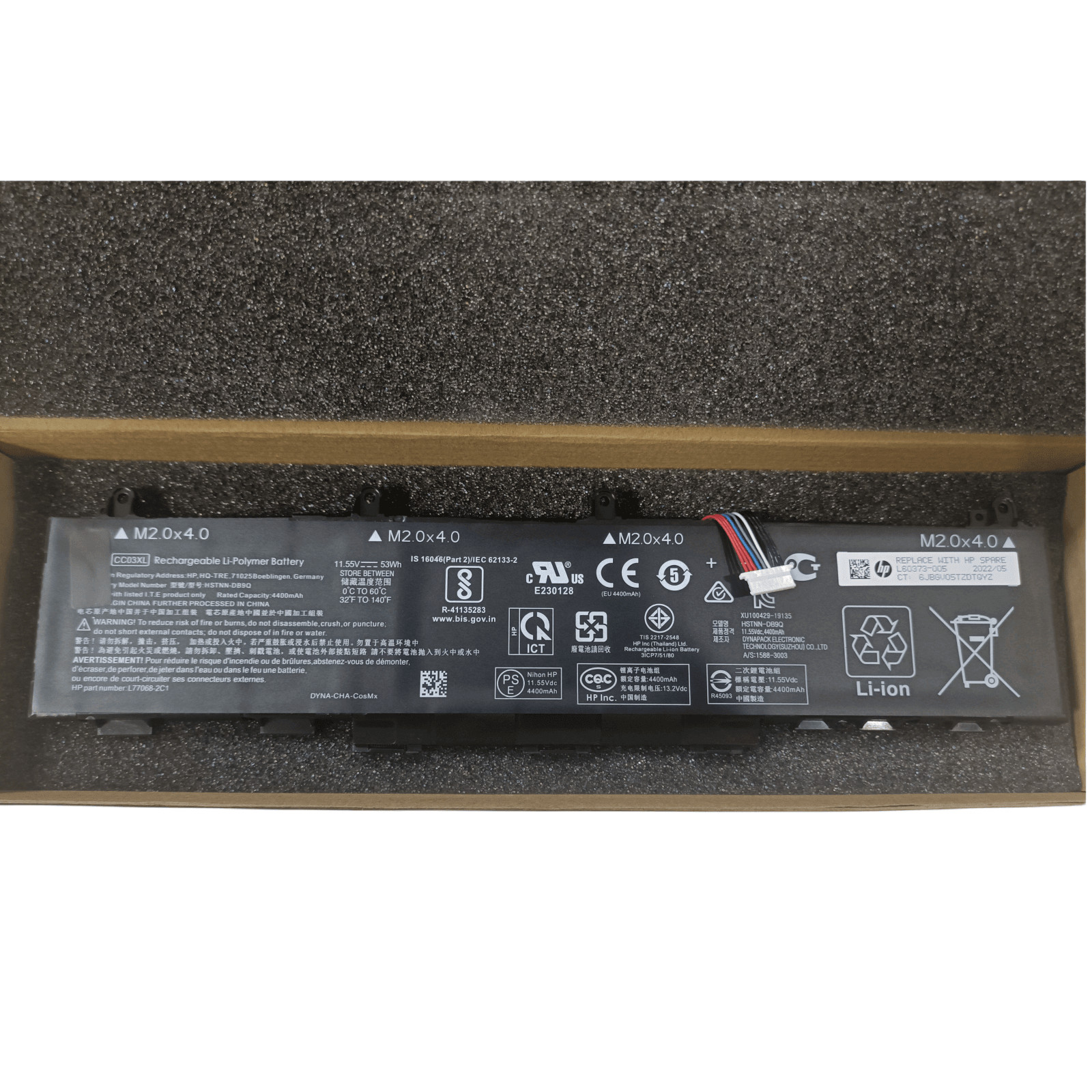 CC03XL 53Wh Genuine Battery For HP EliteBook 830 835 840 845 G7 G8 L78555-005 US