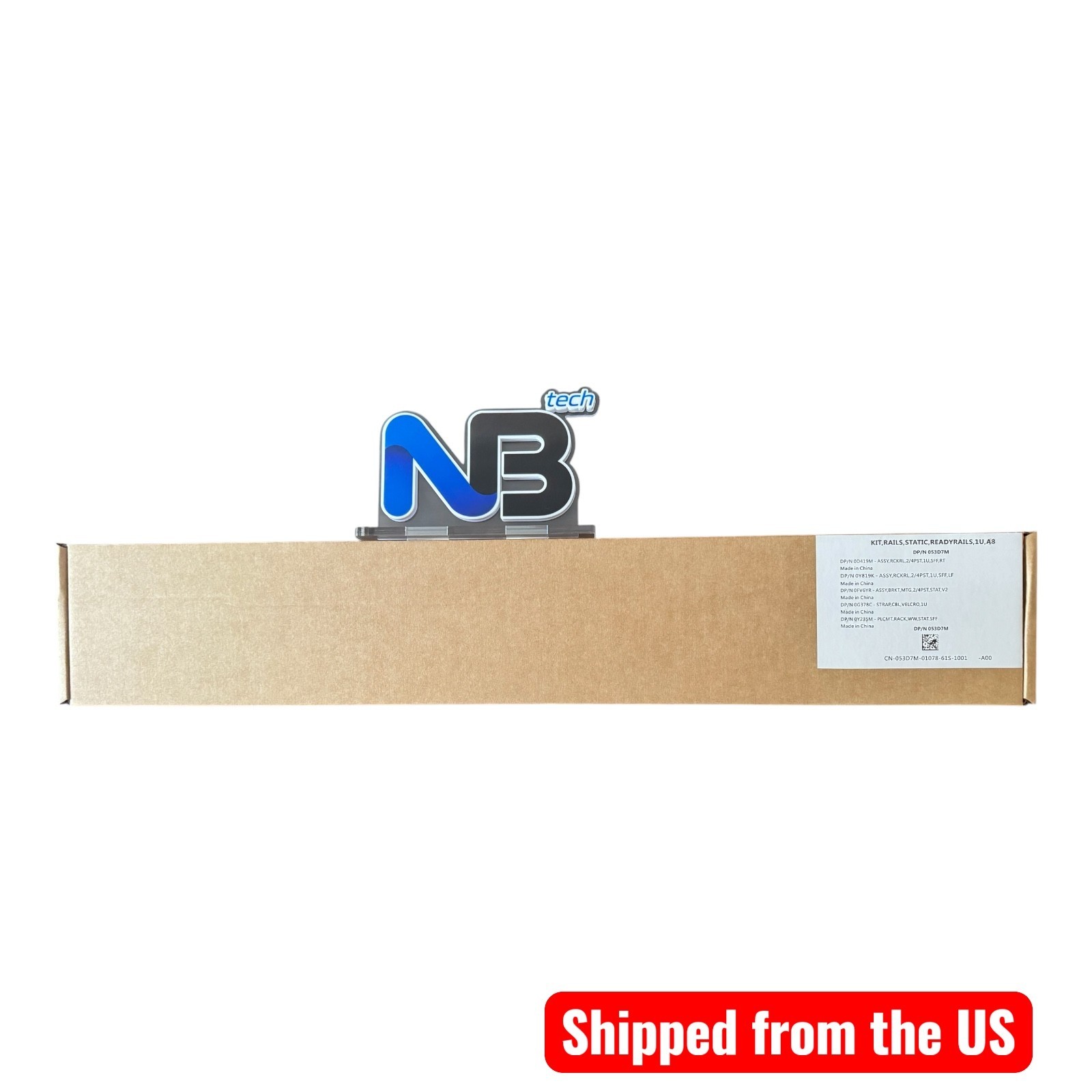 Dell 053D7M 53D7M A8 1U Static ReadyRails Kit R320 R420 R620 R630 R640