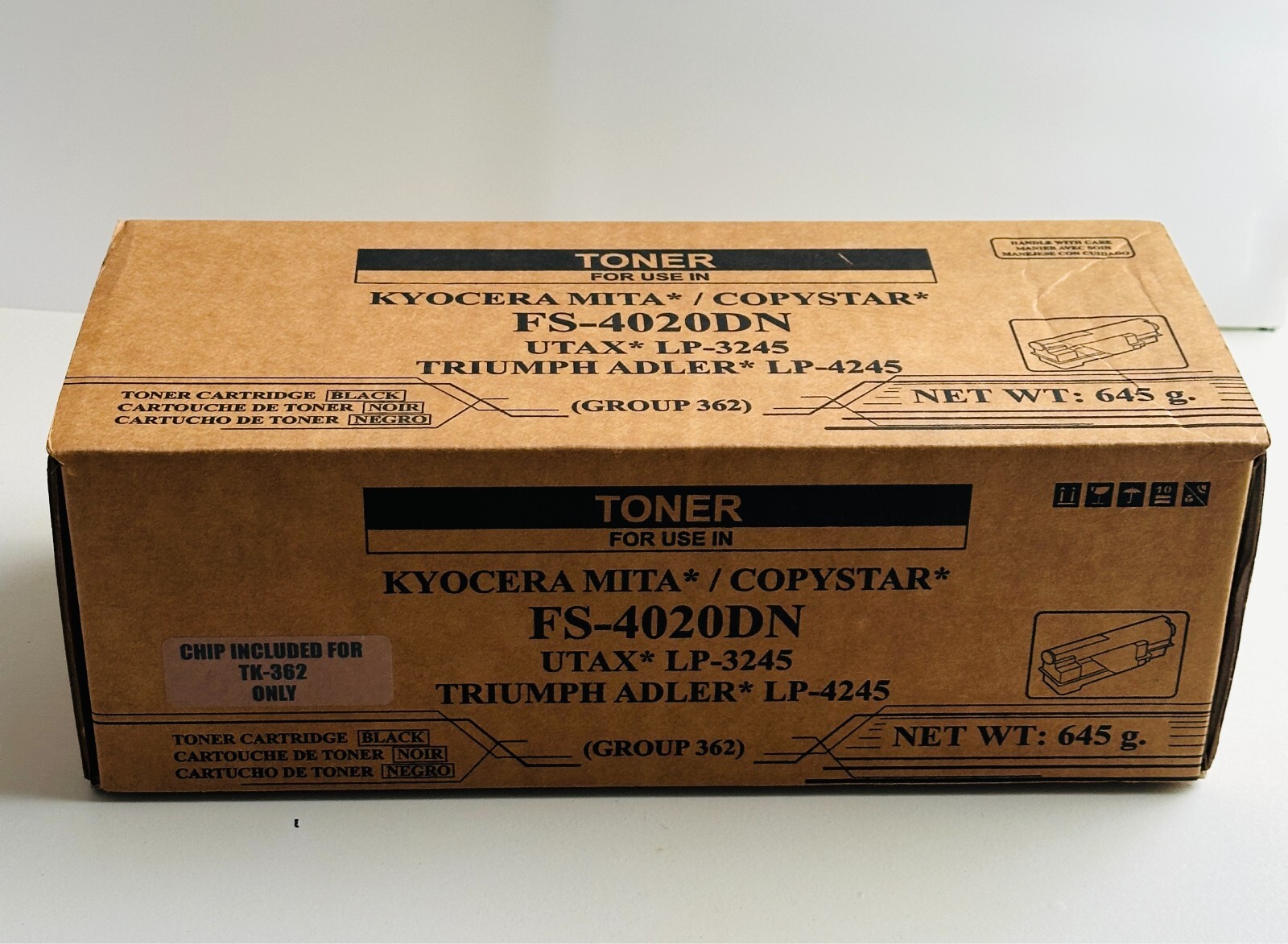 BLACK TONER  KIOCERA MITA /COPYSTAR FS-4020DN UTAX LP-3245 TRIUMPH ADLER LP-4245