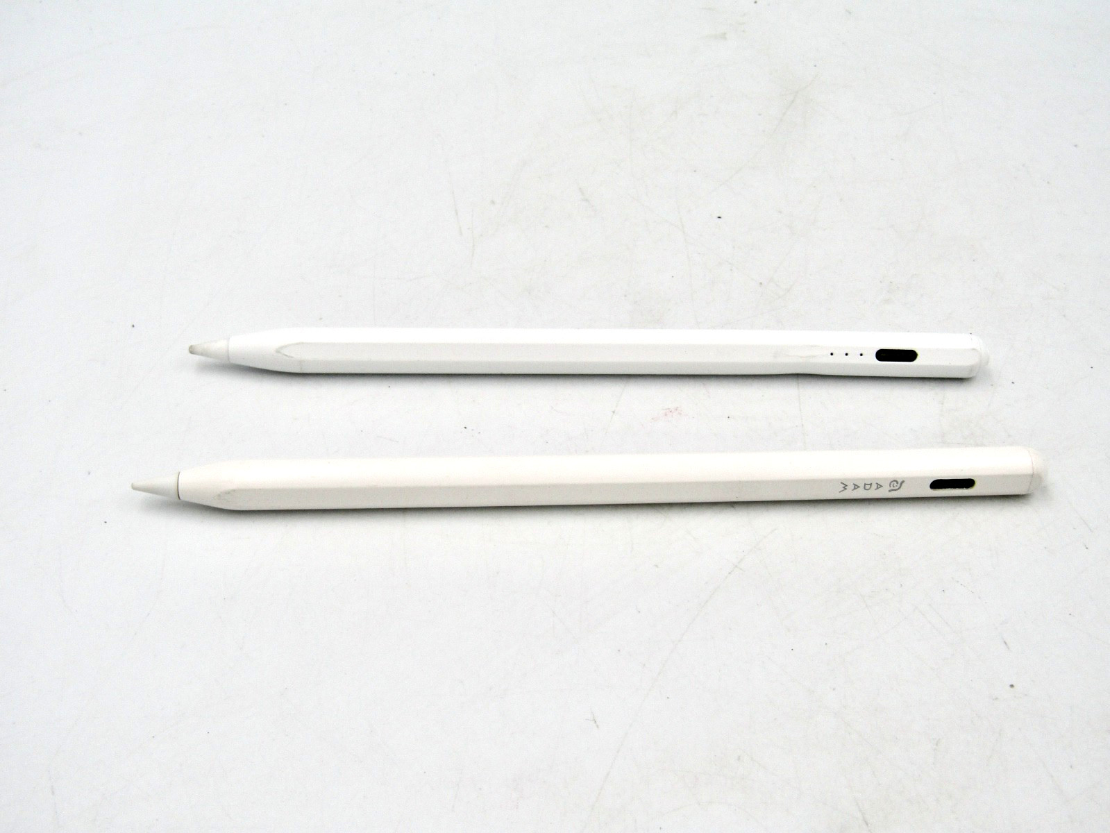 Lot of 2 Used Digital Stylus Pen Rechargeable USB-C Compatible for Tablet
