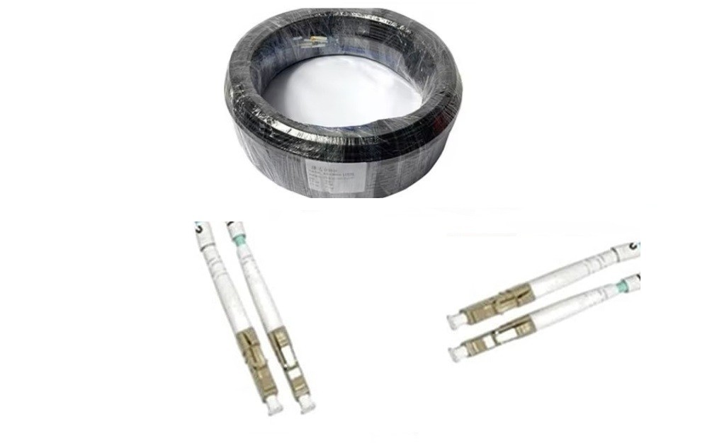 200M LC-LC Outdoor Armored OM3 MM, 2 Strands Armored Fiber Patch Cable om3-78654