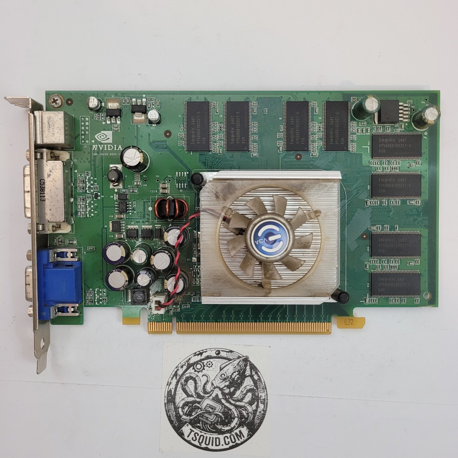 EVGA e-GeForce 6600 256MB PCI-E Graphics Card 256-P2-N389-T8 NVIDIA GPU