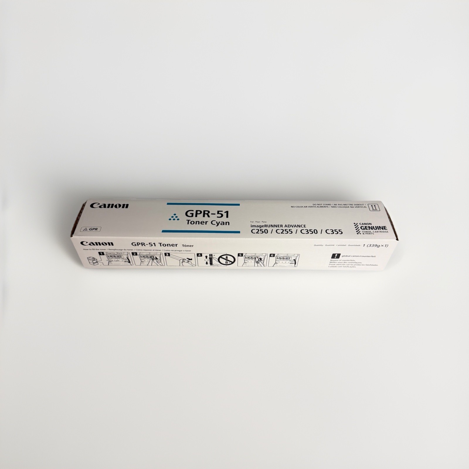 Canon GPR-51 Cyan Toner 8517B003(AB) New Genuine Factory Sealed