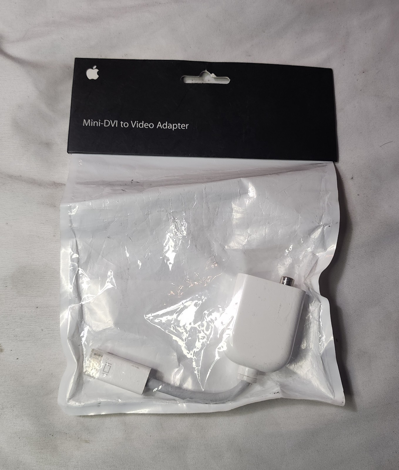 Genuine APPLE Mini-DVI to Video Adapter Mini DVI to S-Video Composite M9319G/A