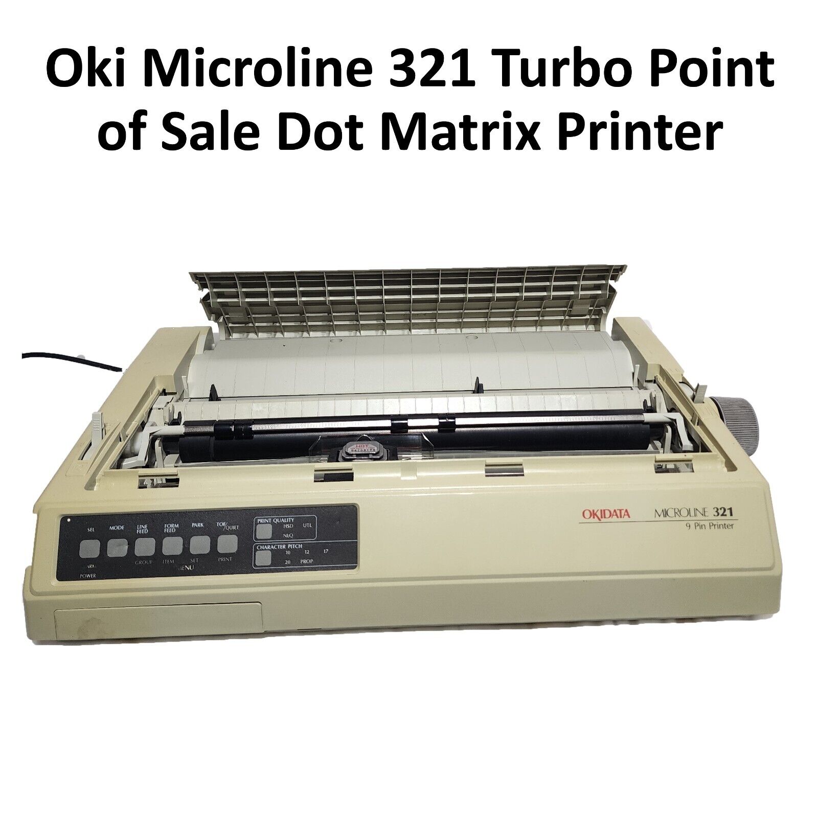 Oki Microline 321 Turbo Point of Sale Dot Matrix Printer