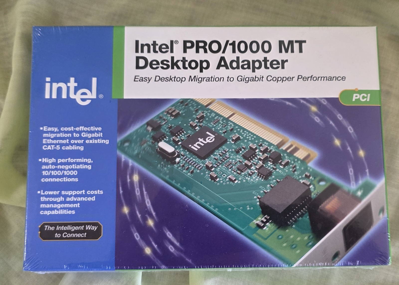 Intel PRO/1000 MT Desktop Adapter Network - New - Factory Sealed