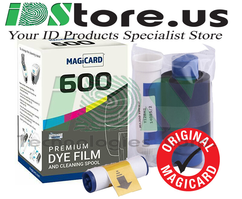 Genuine Magicard MB250YMCKOK/2 Full Color Ribbon Magicard 600 DUO - 250 Print 