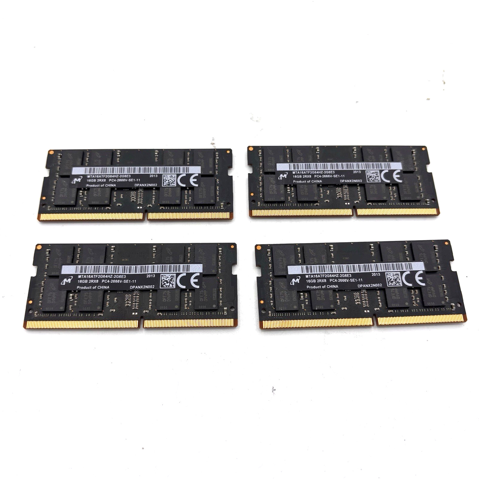 Micron 64GB 4x 16GB DDR4 2666MHz PC4-2666V SODIMM Laptop RAM Apple iMac