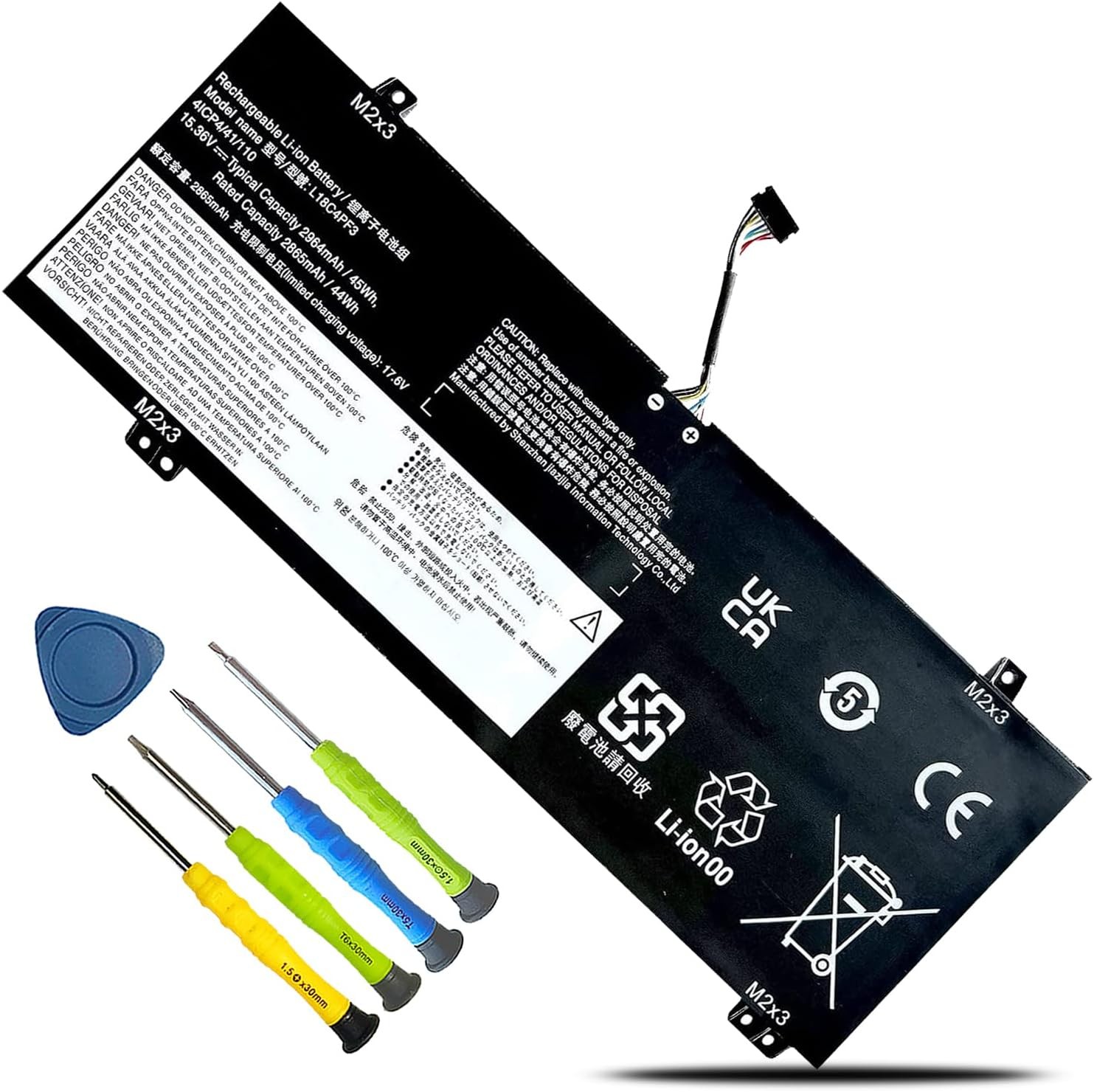L18C4PF3 L18M4PF3 Laptop Battery Compatible with Lenovo IdeaPad Flex 14API Flex