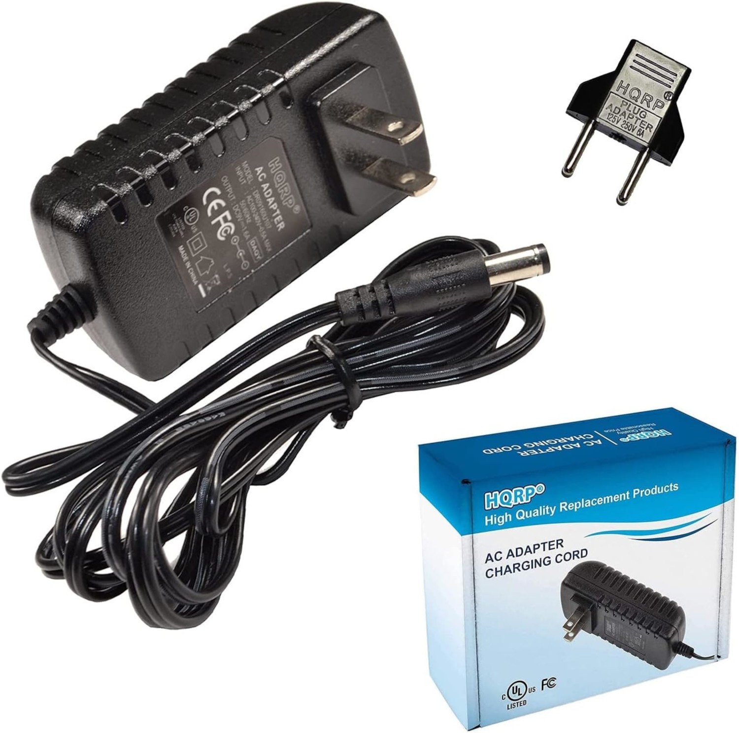 HQRP AC Power Adapter for Brother P-Touch PT-1830 PT-1880 PT-20 PT-25