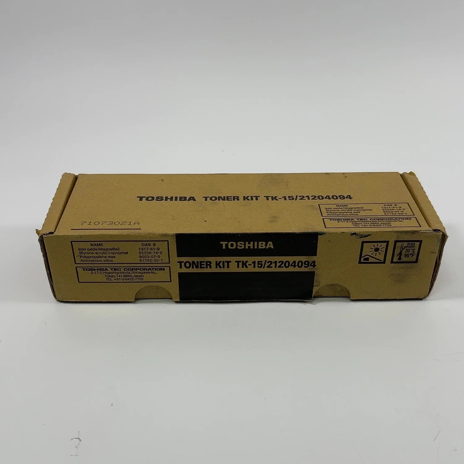New TOSHIBA Black Toner Cartridge