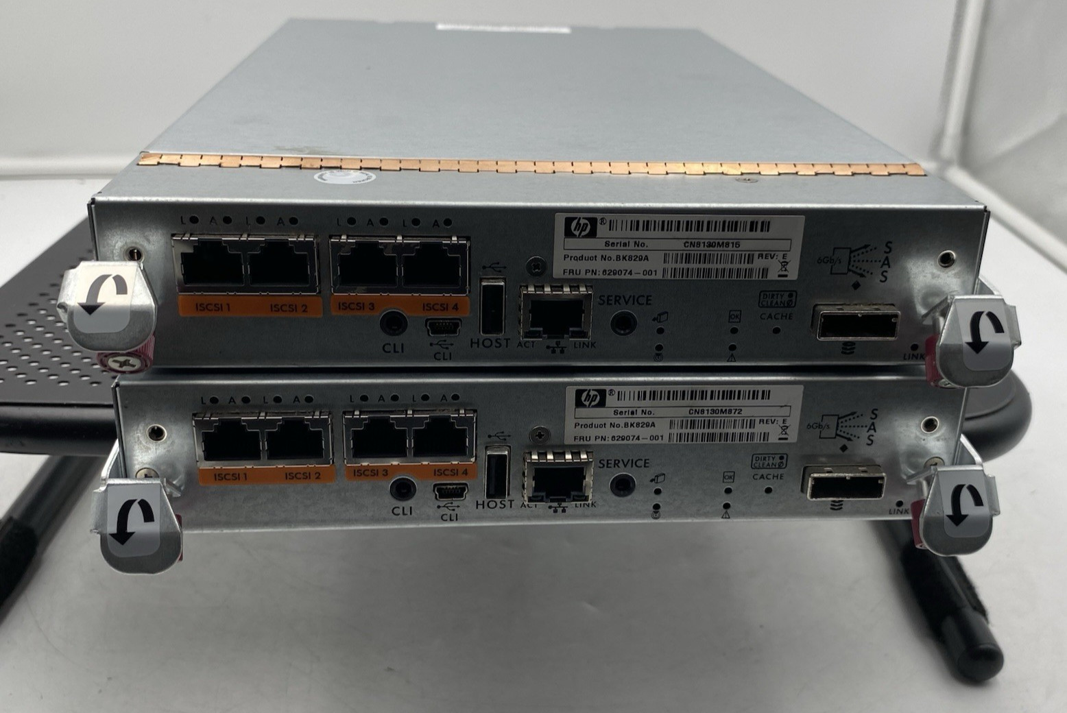 LOT OF 2 HP Array Controller BK829A (629074-001)