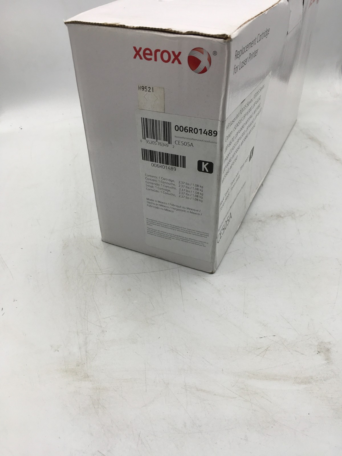 Xerox 006R01489 6R1489 FOR CE505A Black Toner HP P2035 P2055DN QTY AVAILABLE RS