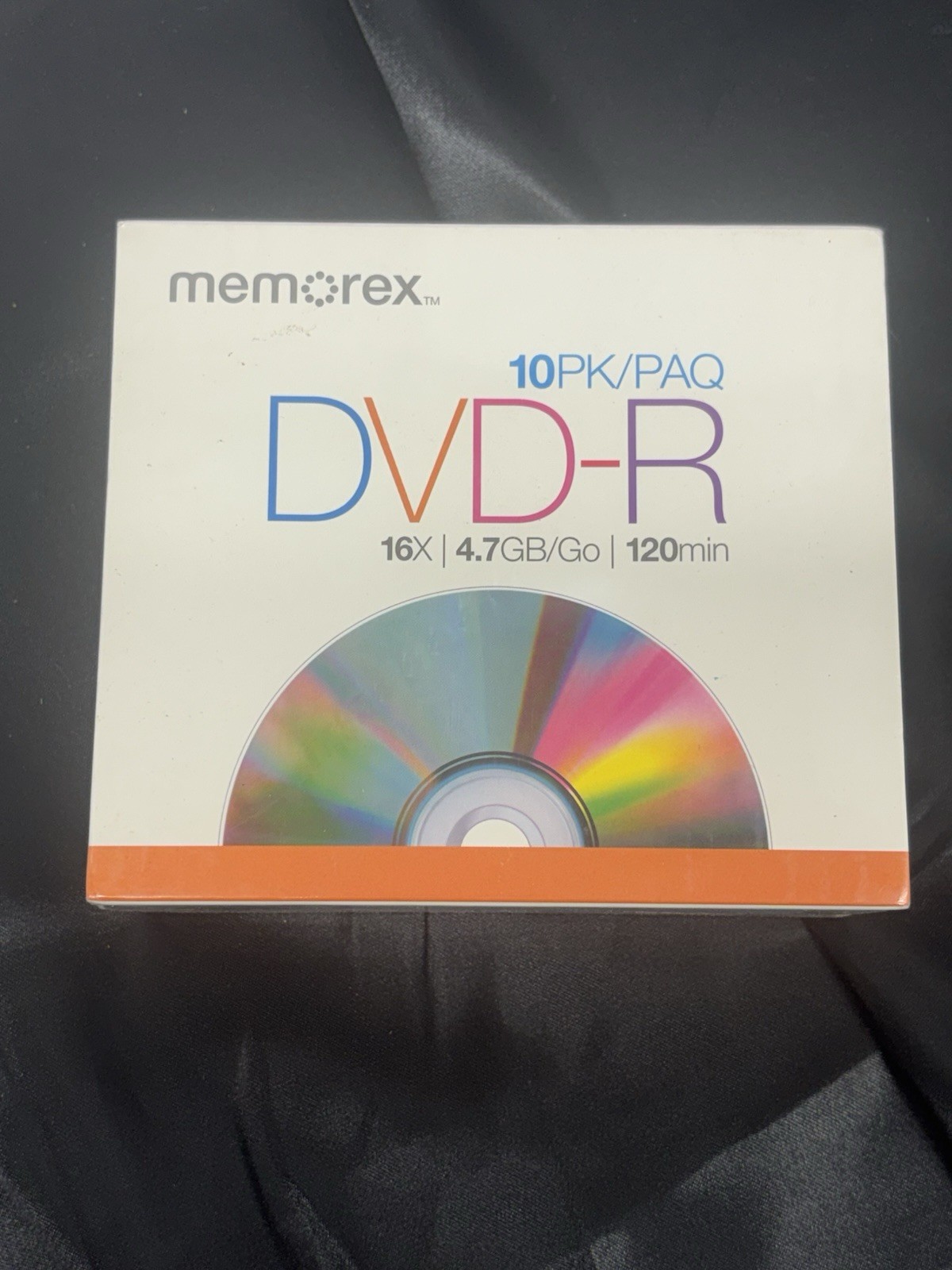 10 Pack Memorex DVD+R Blank Media Discs In Jewel Cases 16x 4.7GB 120 Min SEALED