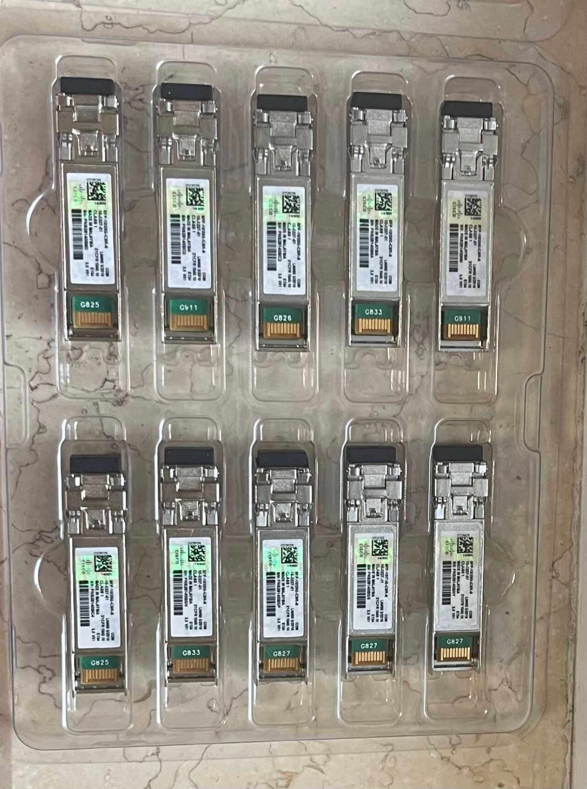 CISCO SFP-10/25G-CSR-S  10/25GBASE-CSR Dual Rate SFP+ SFP28 Transceiver Module