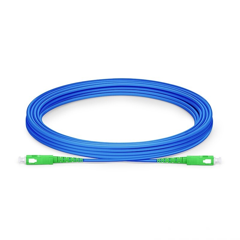 10m SC APC to SC APC Simplex OS2 Single Mode Indoor Armored Fiber Optic Cable-39
