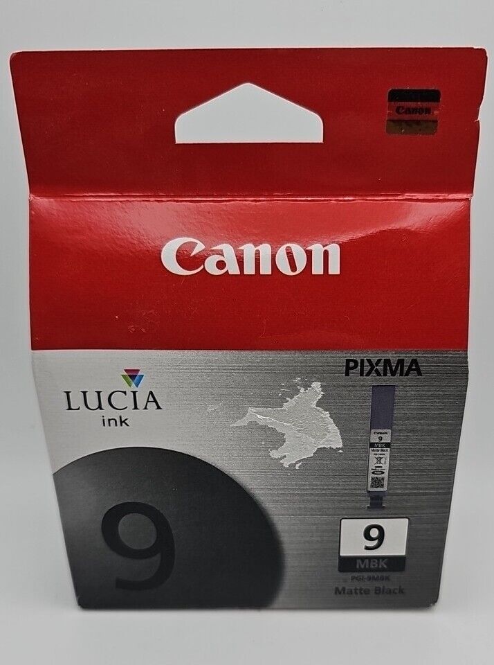 Canon MBK9 Matte Black Ink Cartridge 9MBK Genuine New 013803065831 OEM