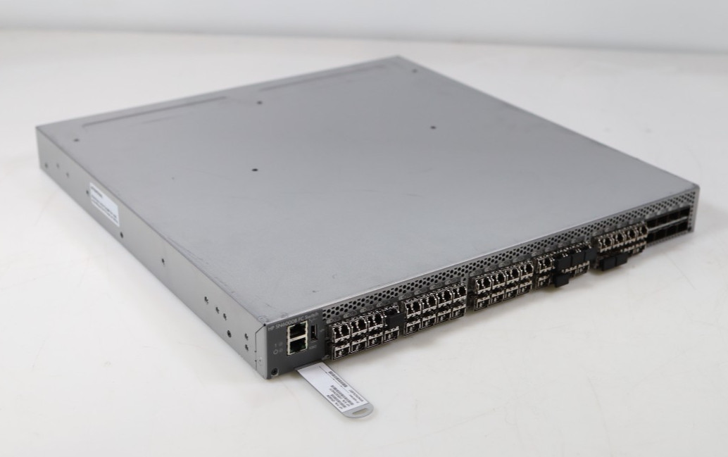 HPE SN6000B QR480B 16Gb 48-Port Active Fibre Channel Switch 40x SFP+ 2x PSU