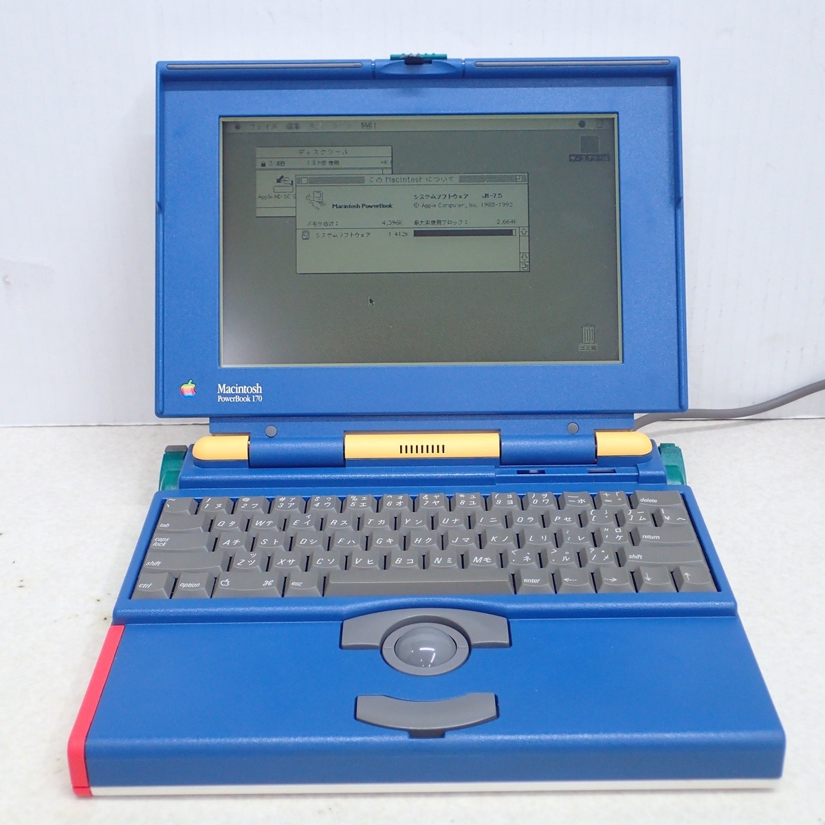 Apple Macintosh PowerBook 170 JLPGA Special Sponsor Benetton Editio JUNK/AS-IS