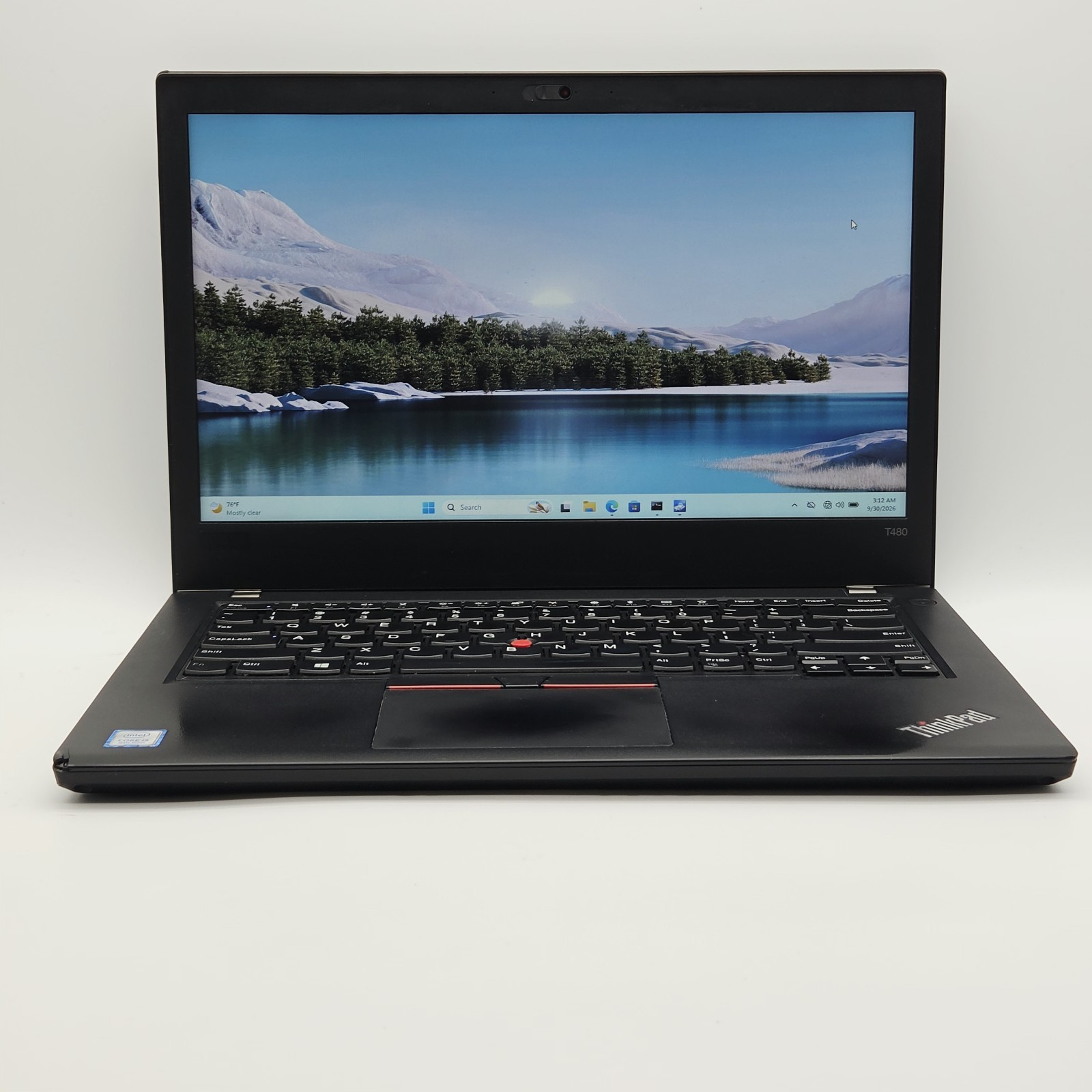 Lenovo ThinkPad T480 14" i5-8250U, 16GB RAM, 256GB NVMe, Win 11 Pro Dual Battery