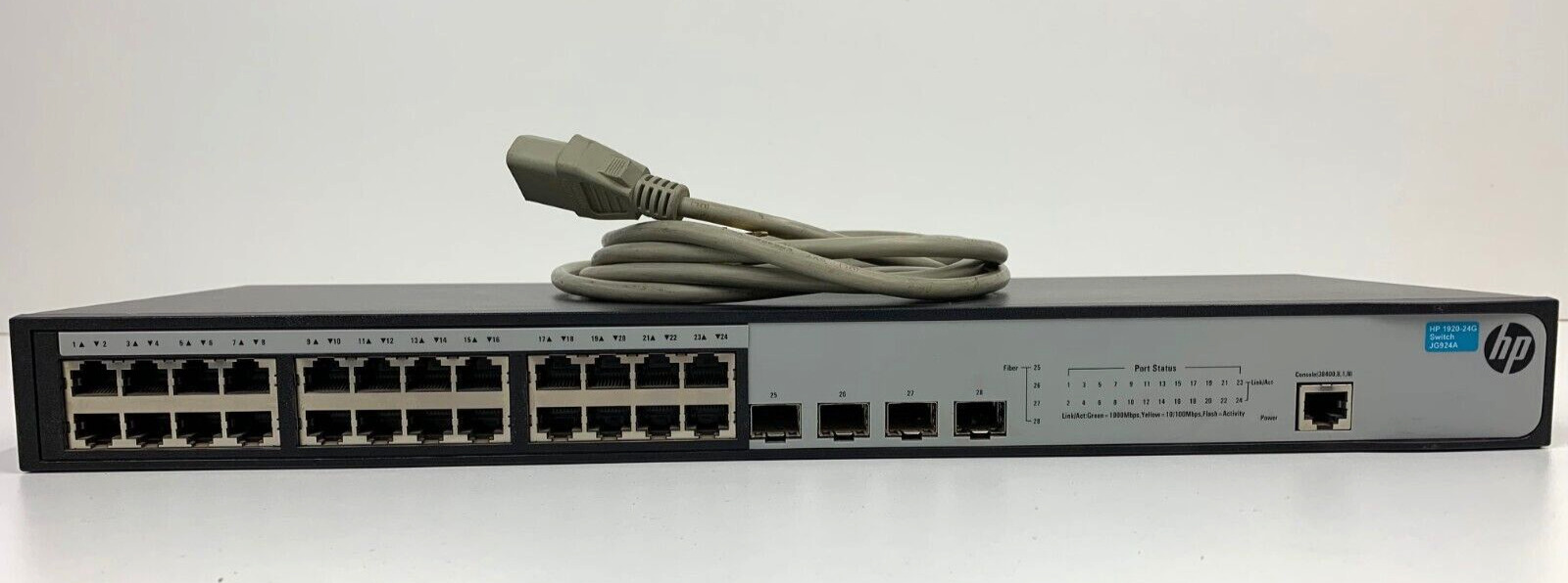 HPE Office Connect 1920-24G HP Managed Gigabit Ethernet Network Switch JG924A