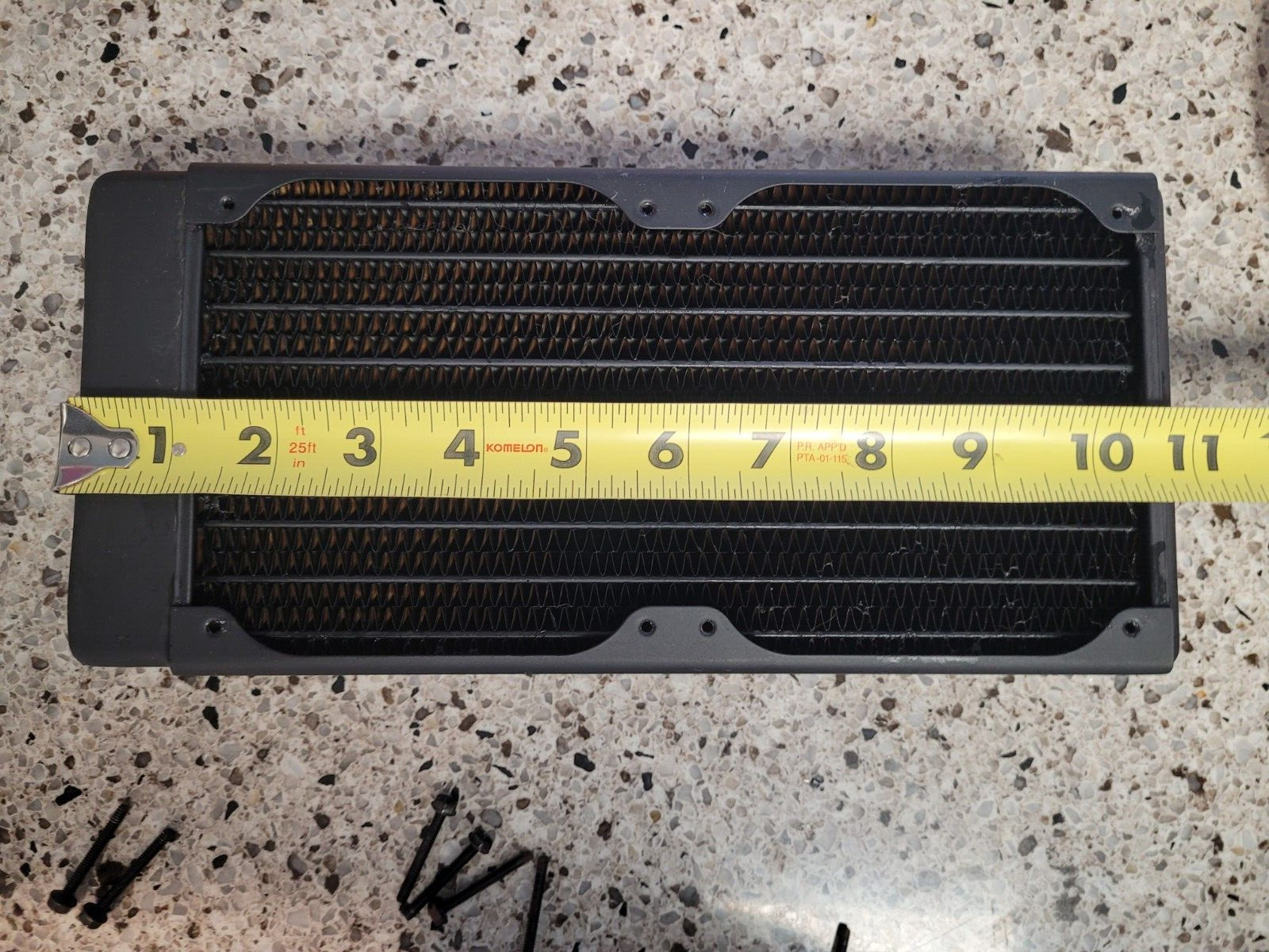 XSPC RX240 Radiator V3, 120mm x 2, Dual Fan, Black