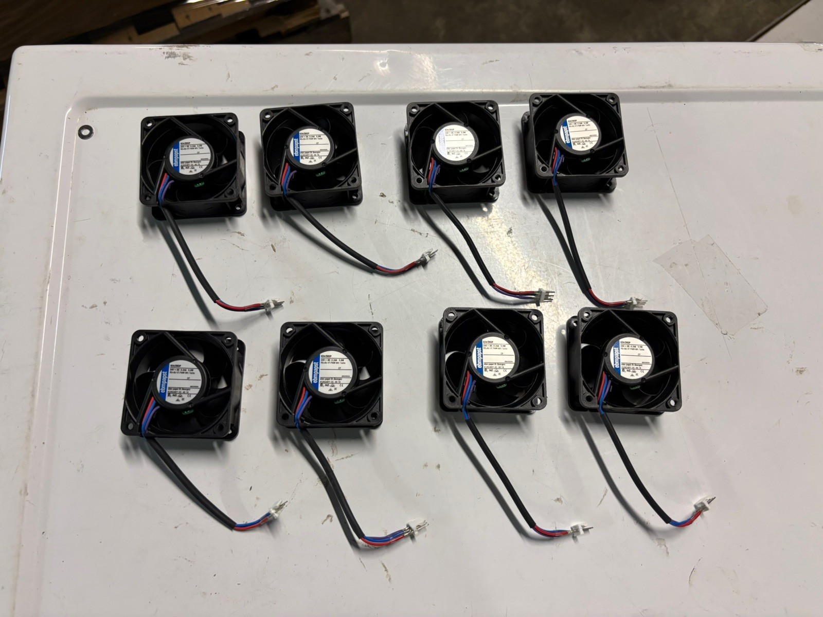 624/2H3P EBMPapst Cooling Fans 8x lot