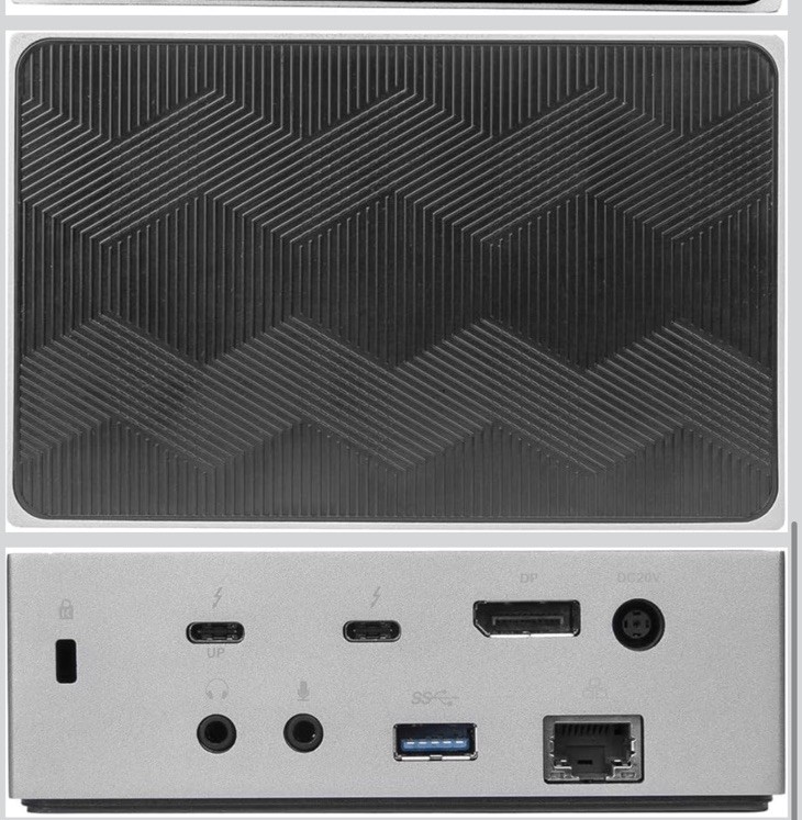 Targus DOCK220 USB Type-C Thunderbolt 3 DV4K 85W Power Docking Station