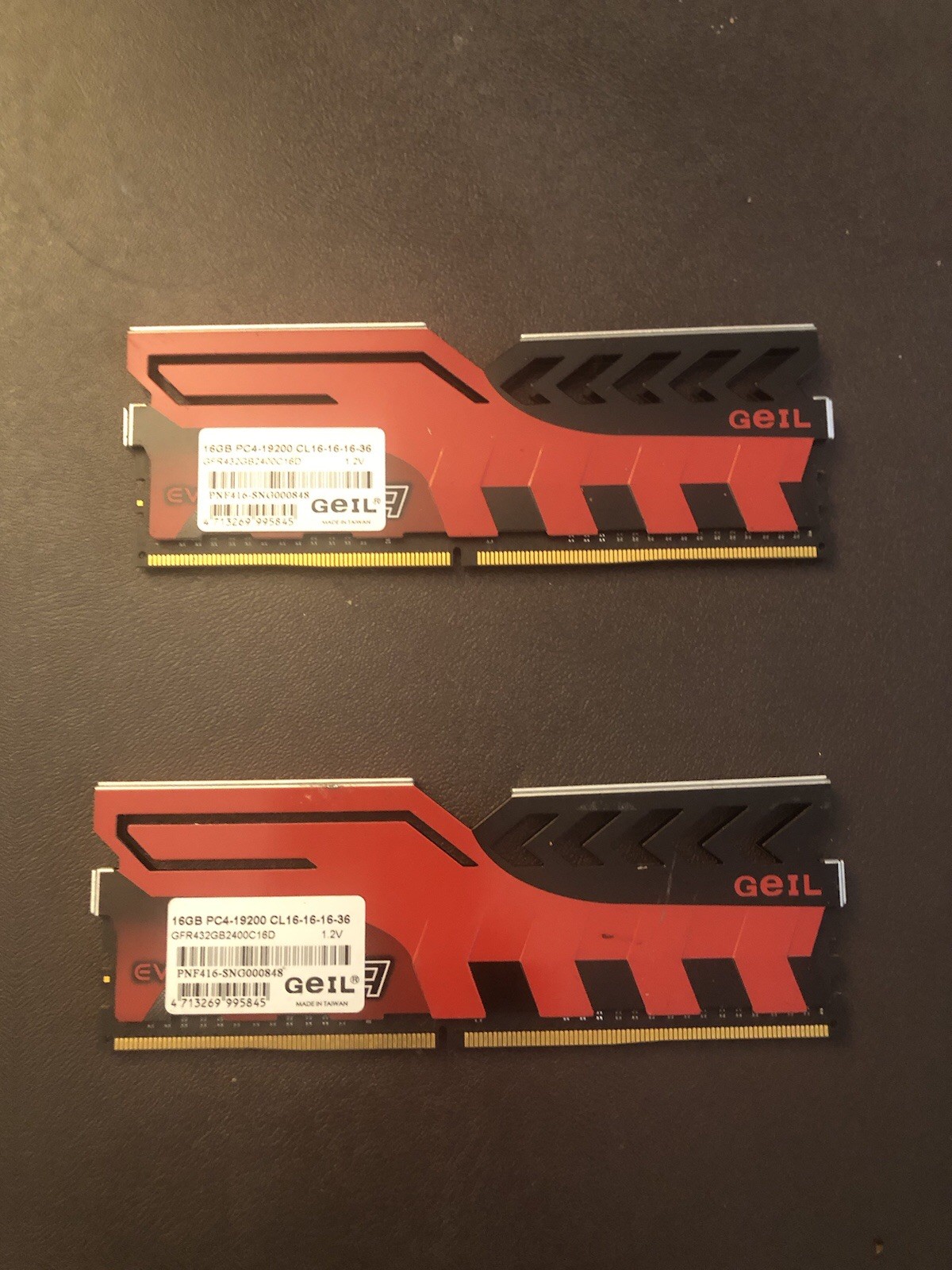GeIL RAM 16 GB DDR4 (2 Units/Sticks) 