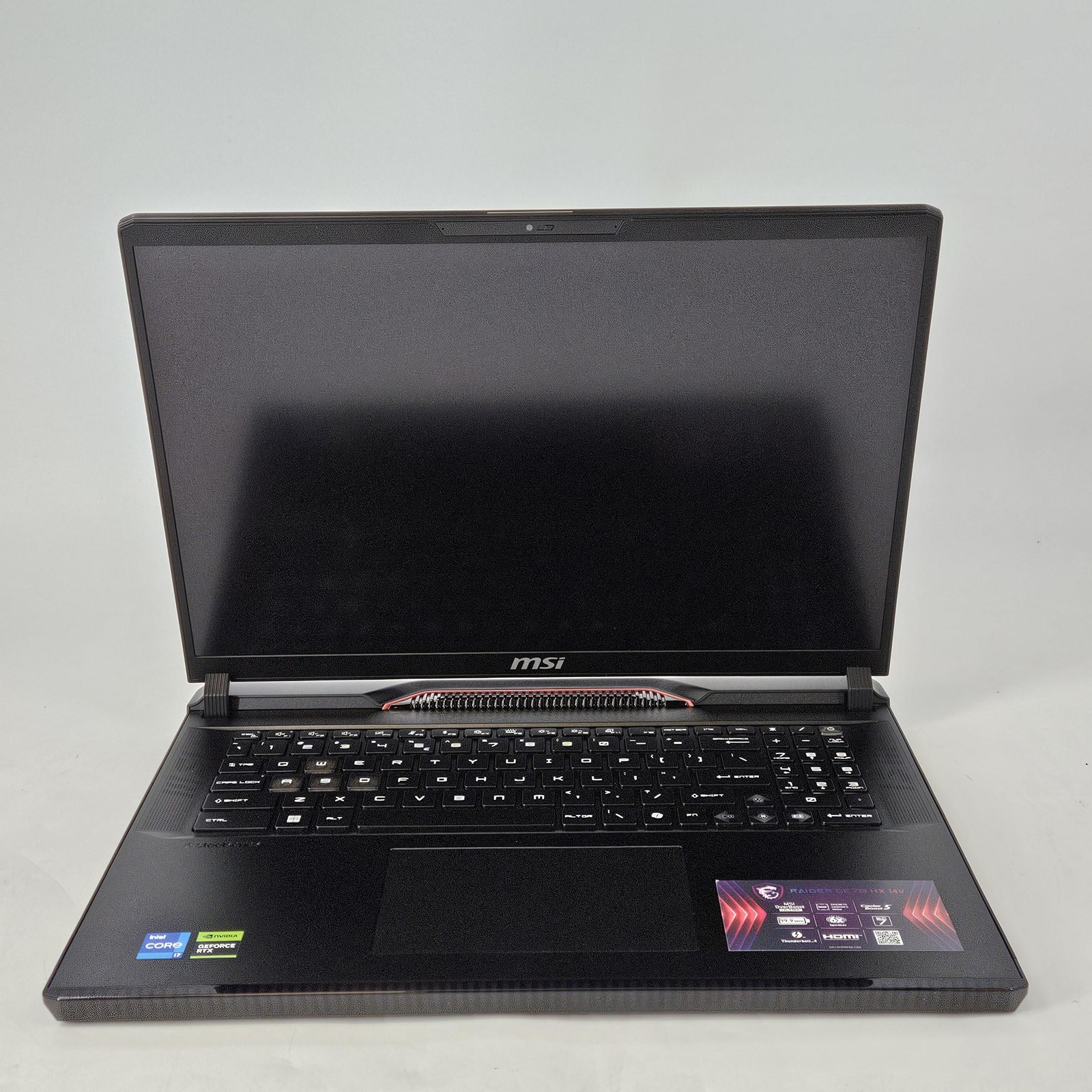 MSI Raider GE78 HX 17 240Hz QHD+ 2.1 GHz i7-14700HX 16GB 1TB/512GB RTX 4070