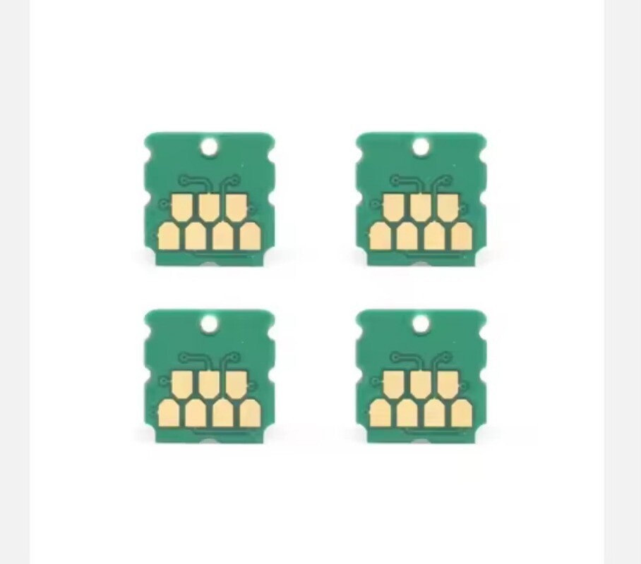 2pcs C13S210057 Maintenance Tank One Time Chip for Epson SC-F500 F550 T5180-