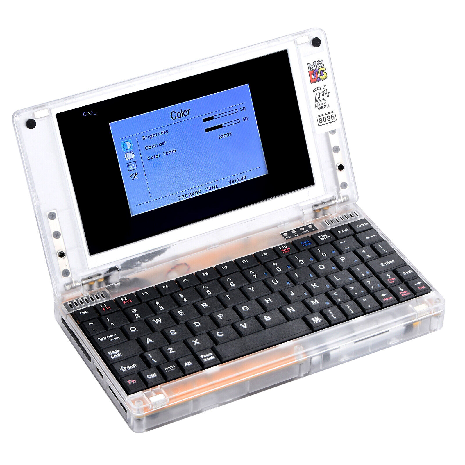 Portable Laptop Win Ver 3.0 640KB RAM Vintage Computer 8086 CPU 4.77MHZ