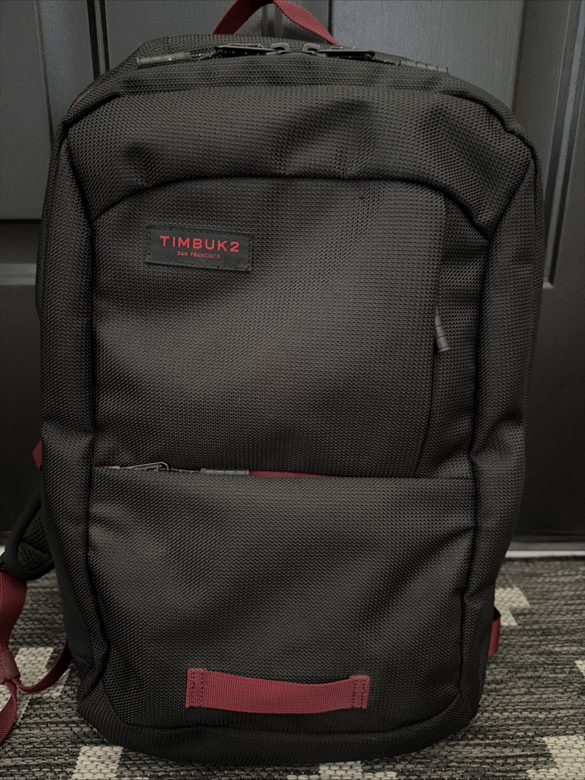 Timbuk2 Parkside San Francisco OS Black/Red Devil Laptop Backpack