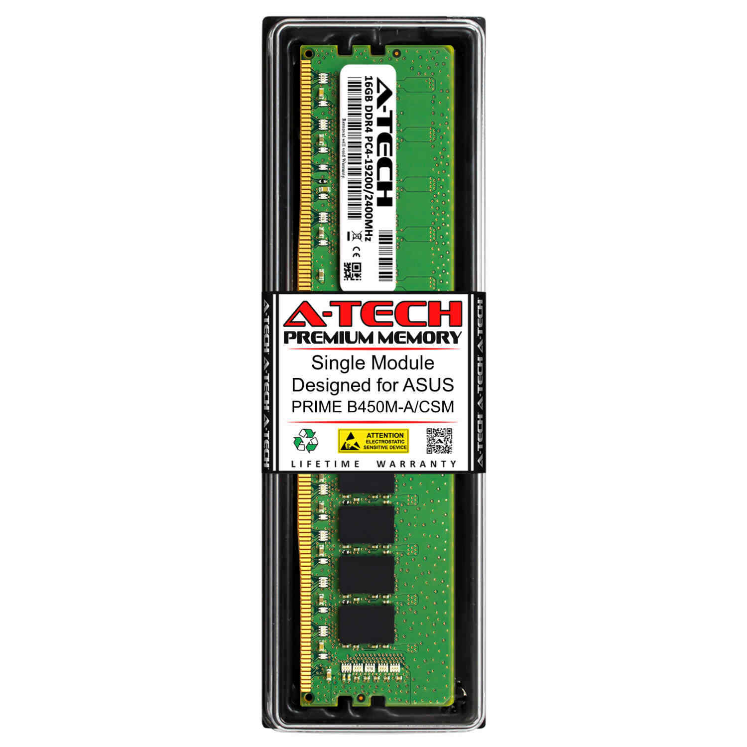 16GB DDR4-2400 ASUS PRIME B350M-A/CSM Z370-P B450M-A/CSM Memory RAM