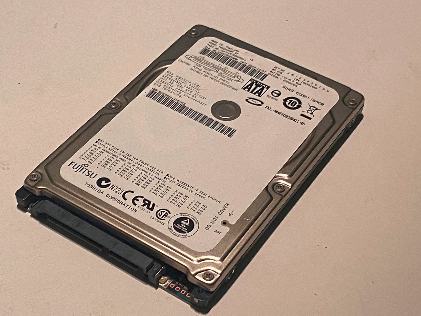 Xerox WC 7435 Hard Disk FUJITSU MHZ2080BH G1 CA07018-B66200FX