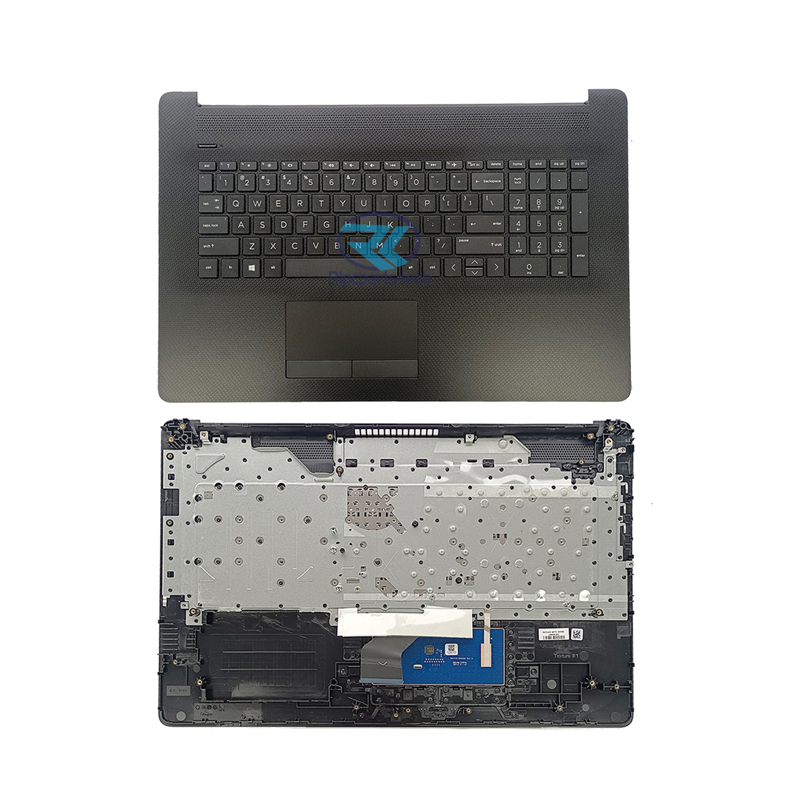 For HP 17-BY 17-CA 17BY Palmrest Keyboard 73H0 Touchpad L48409-001 L22751-001 US