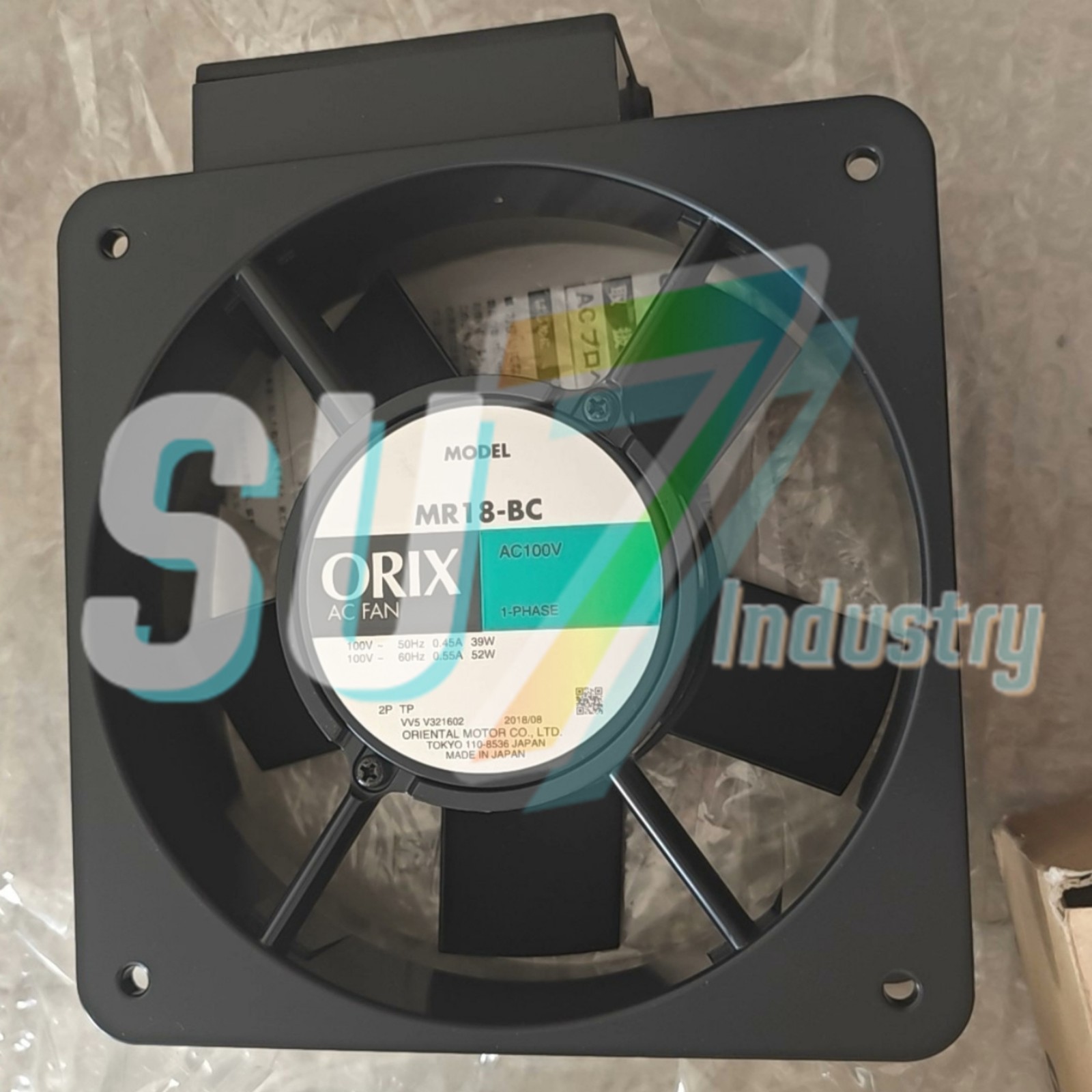 ORIX MR18-BC AC100V 0.45/0.55A Cooling fan # 1pcs  New  In Box