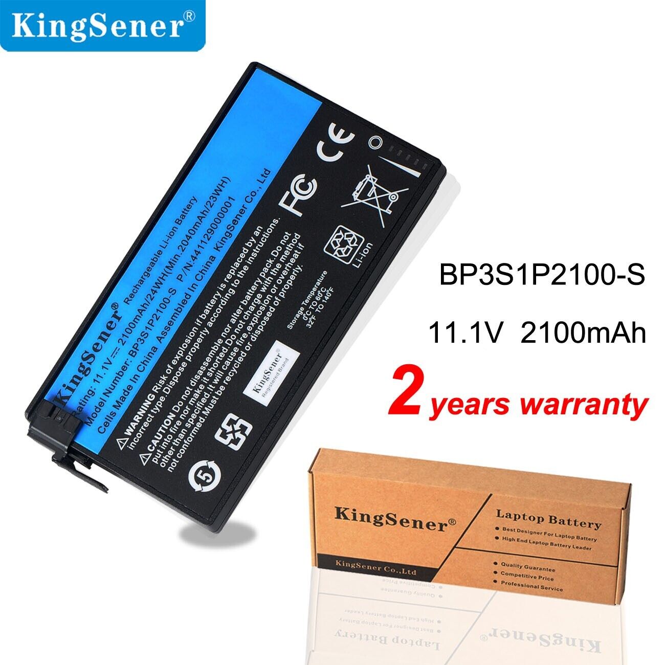 BP3S1P2100-S New Genuine Battery for Getac V110 441129000001 Rugged Notebook